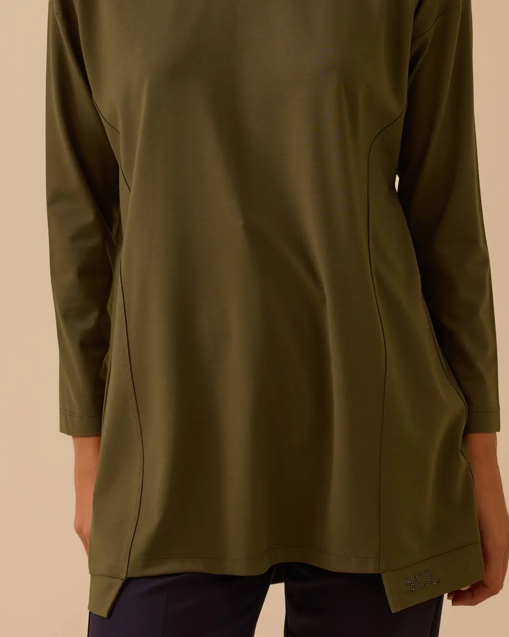 Sıfır Yaka Basic Tunik