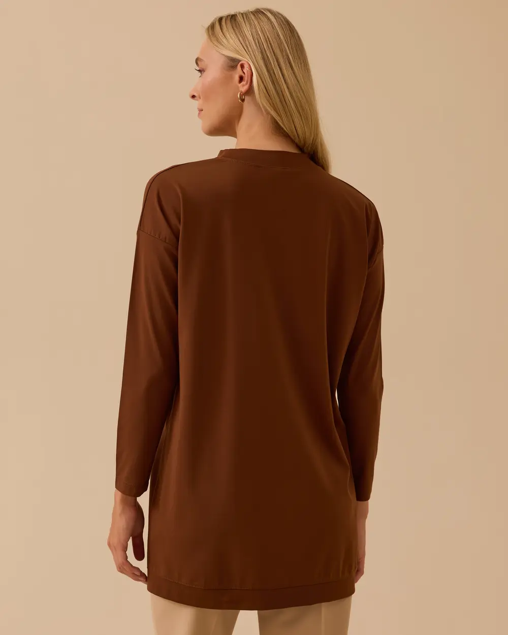 Sıfır Yaka Basic Tunik
