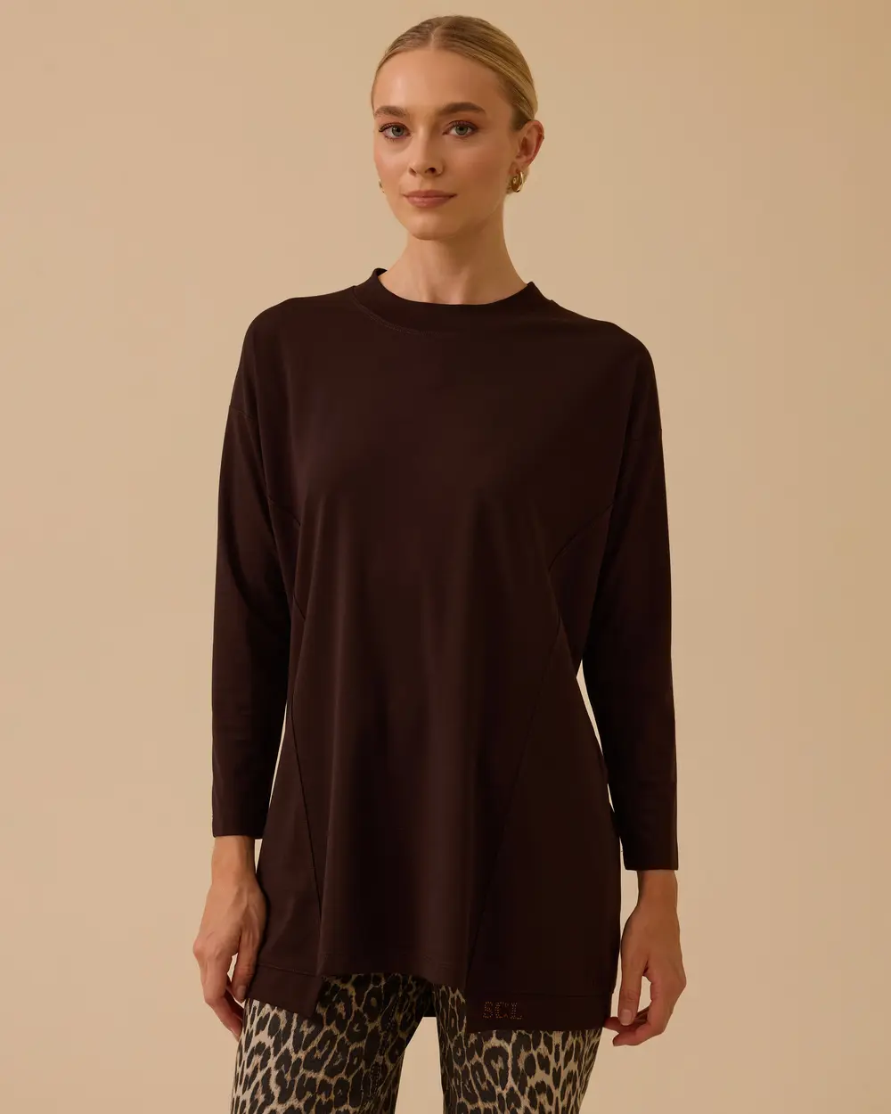 Sıfır Yaka Basic Tunik