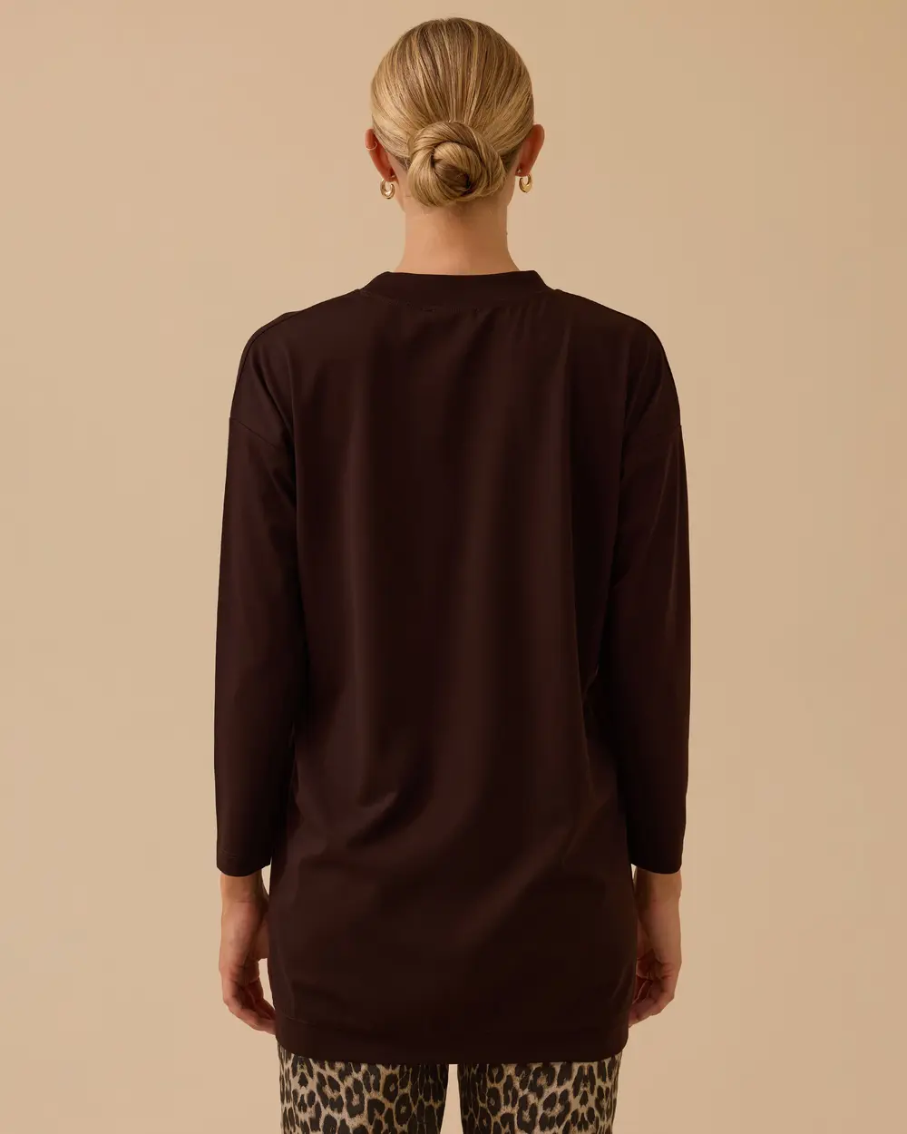 Sıfır Yaka Basic Tunik