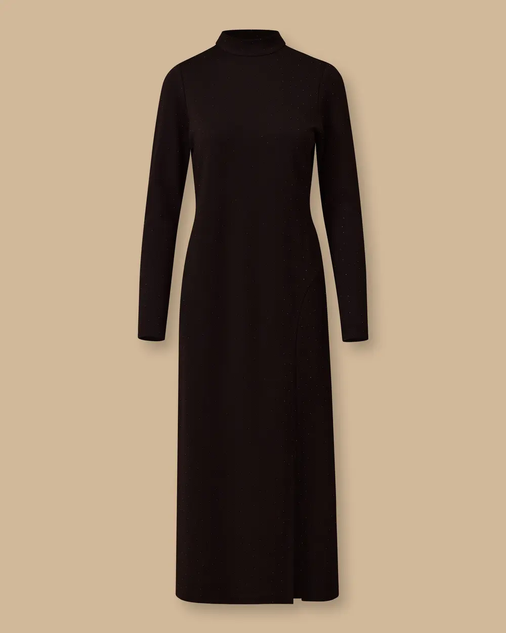 Stone Slit Detailed Dress