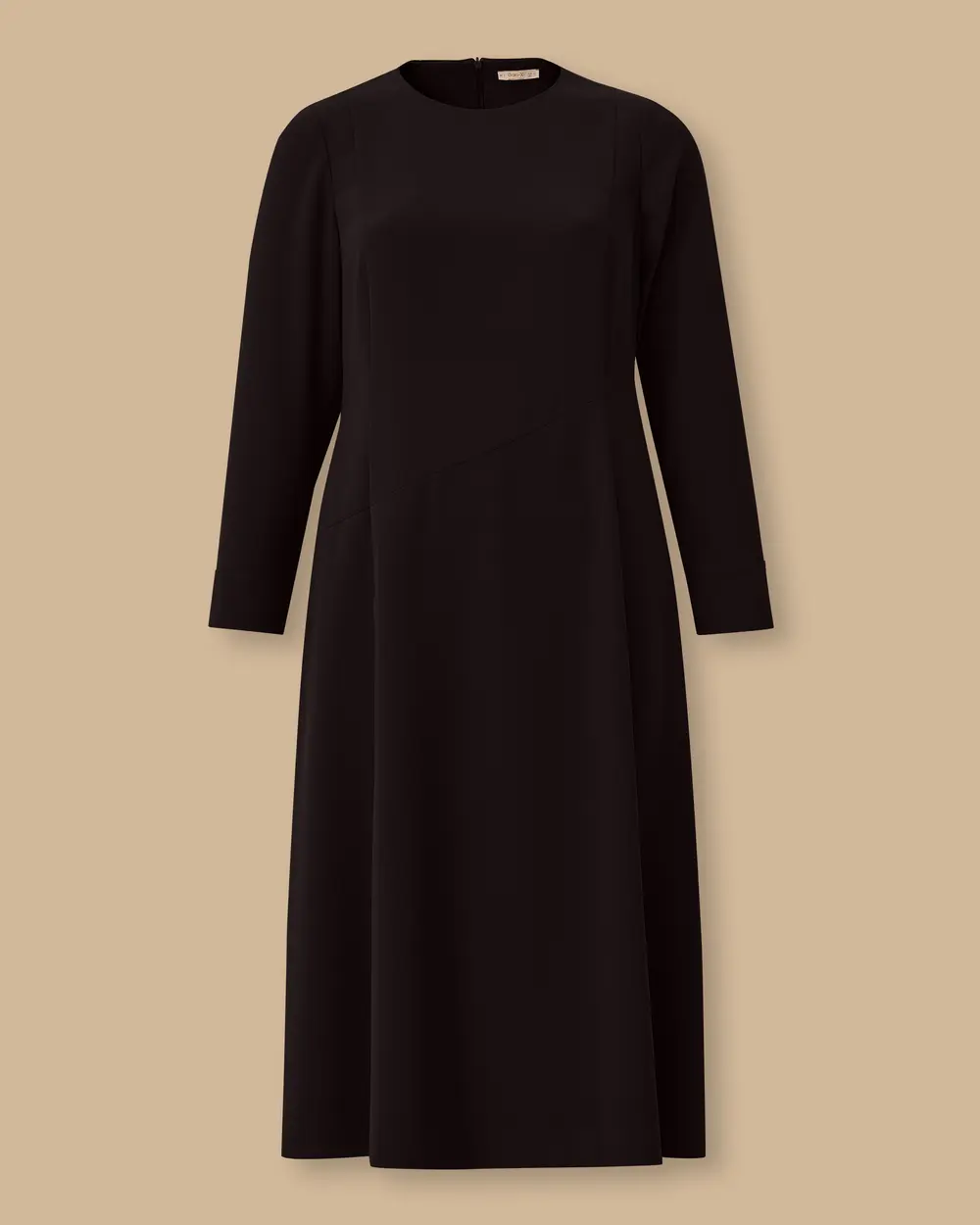 Büyük Beden Basic Midi Elbise