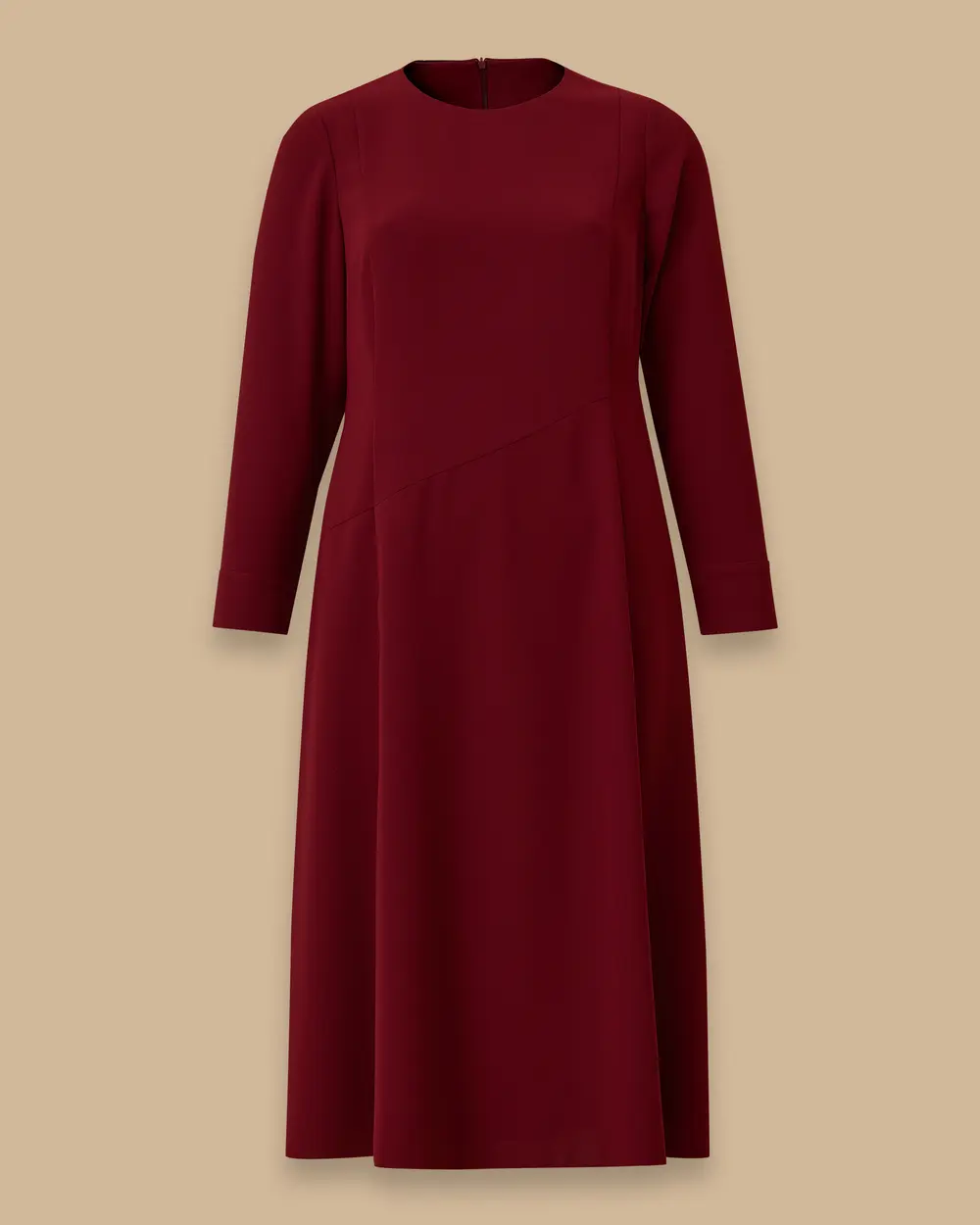 Büyük Beden Basic Midi Elbise