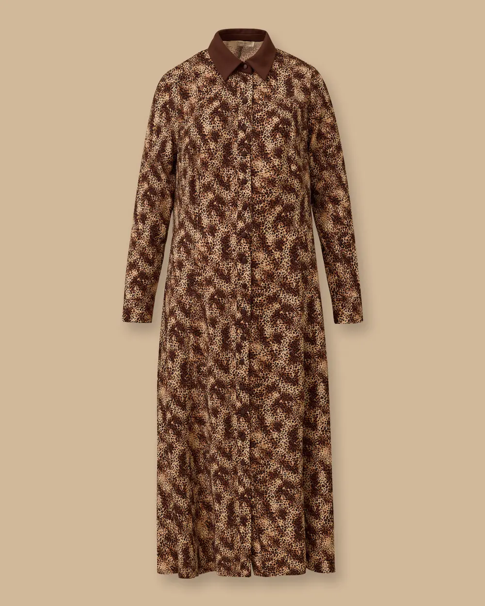 Plus Size Patterned Dress