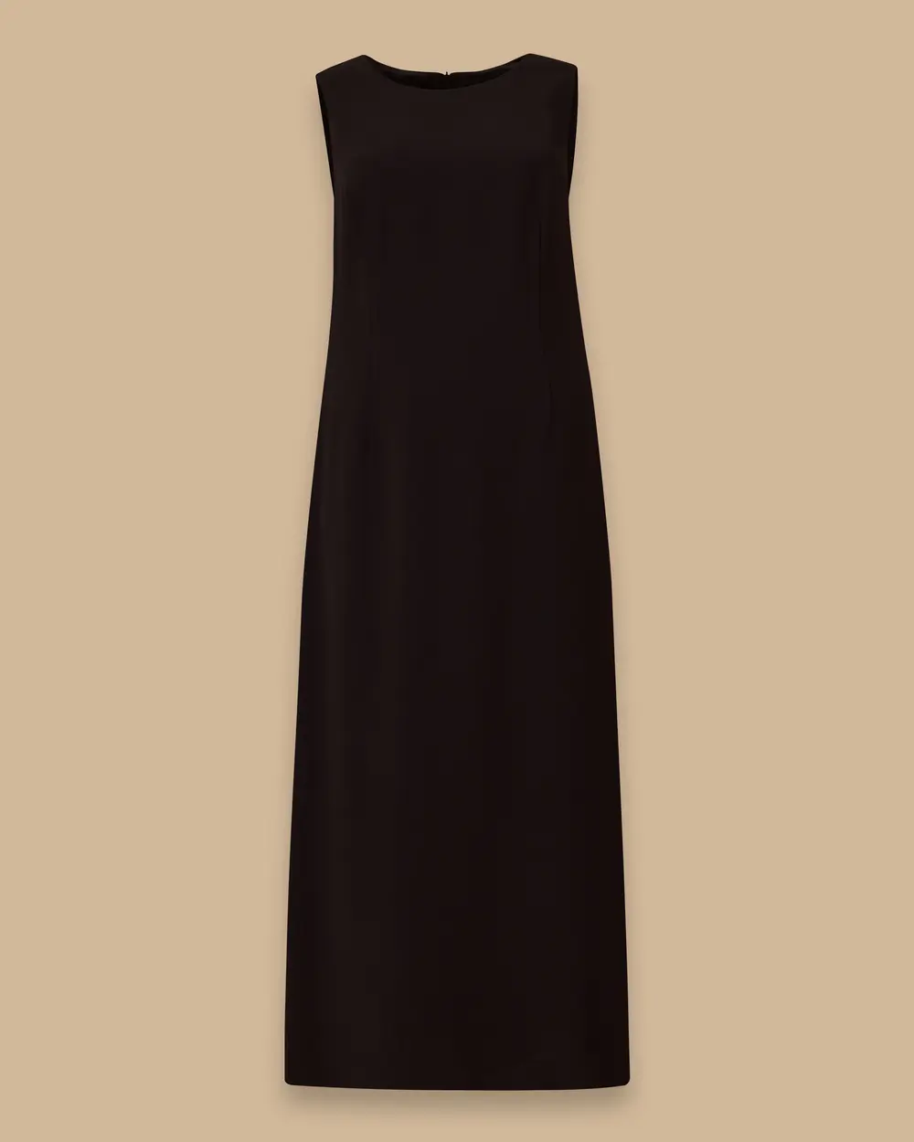 Büyük Beden Kolsuz Jile Elbise