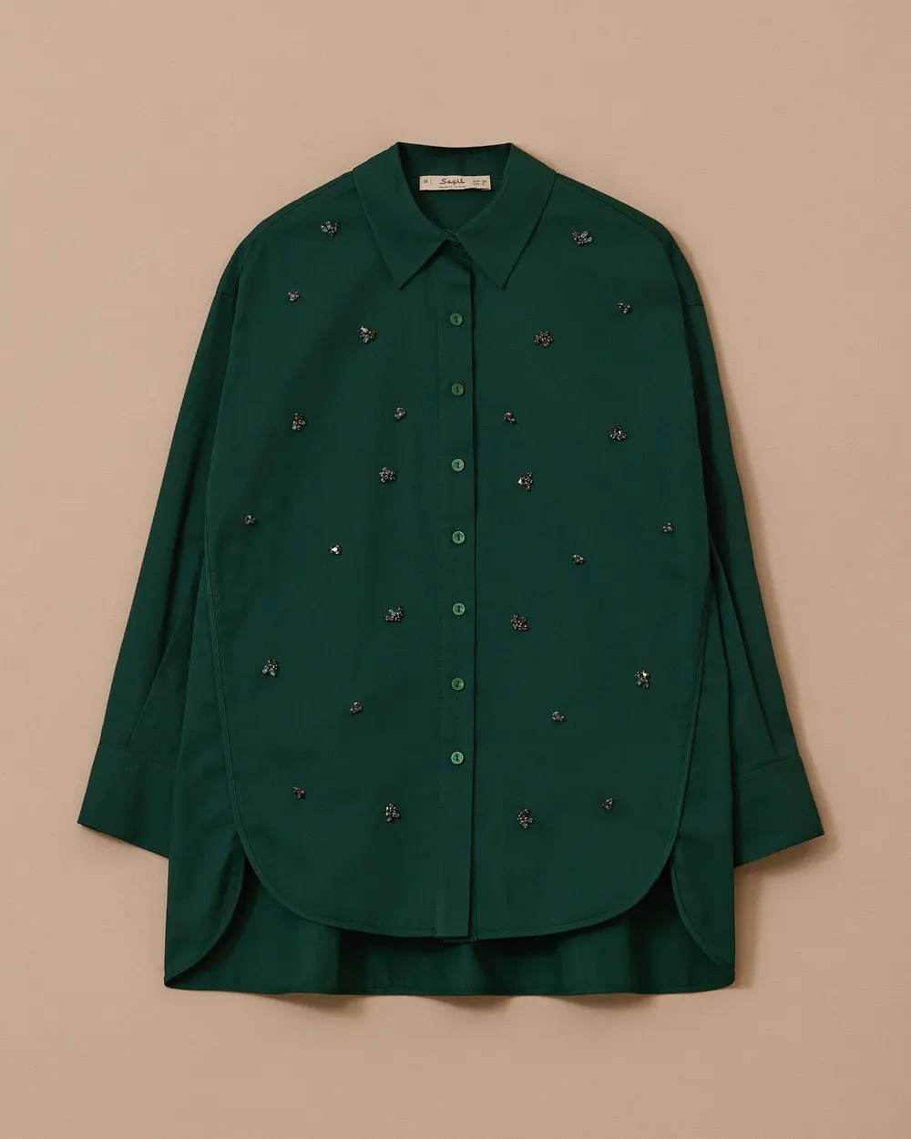 Taş İşlemeli Gömlek