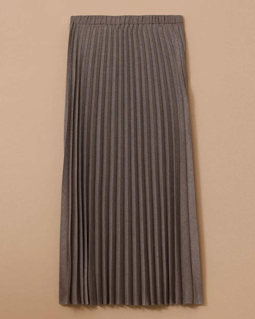 Elastik Bel Pliseli Etek