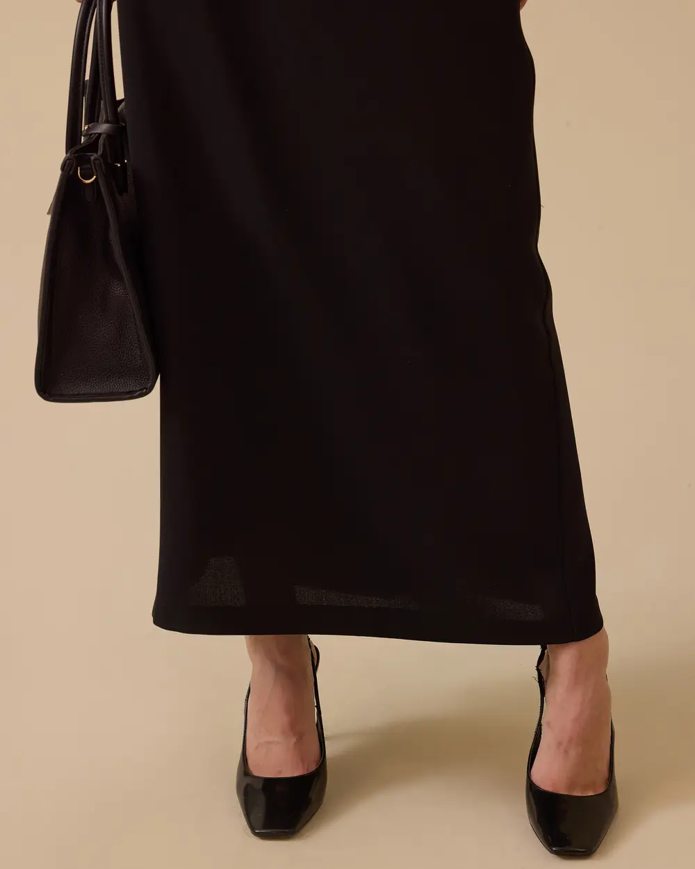 Straight Cut Long Skirt
