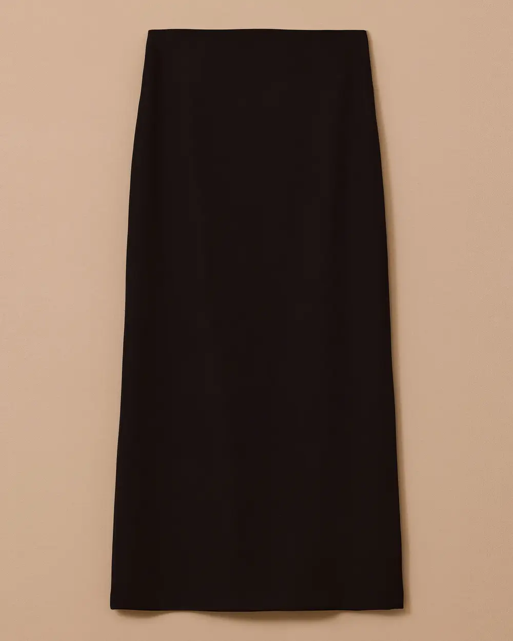 Straight Cut Long Skirt