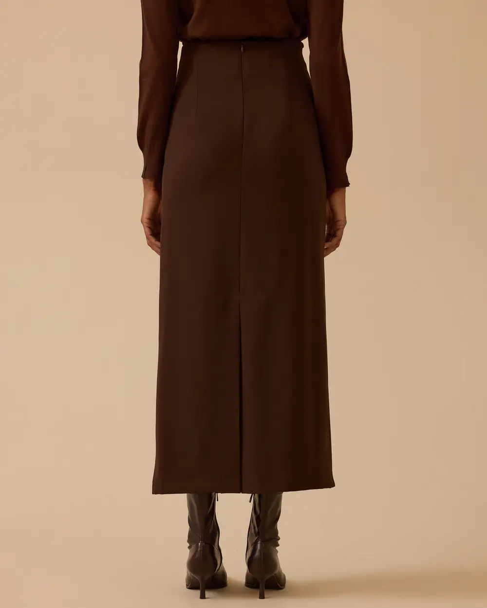 Düz Kesim Uzun Etek