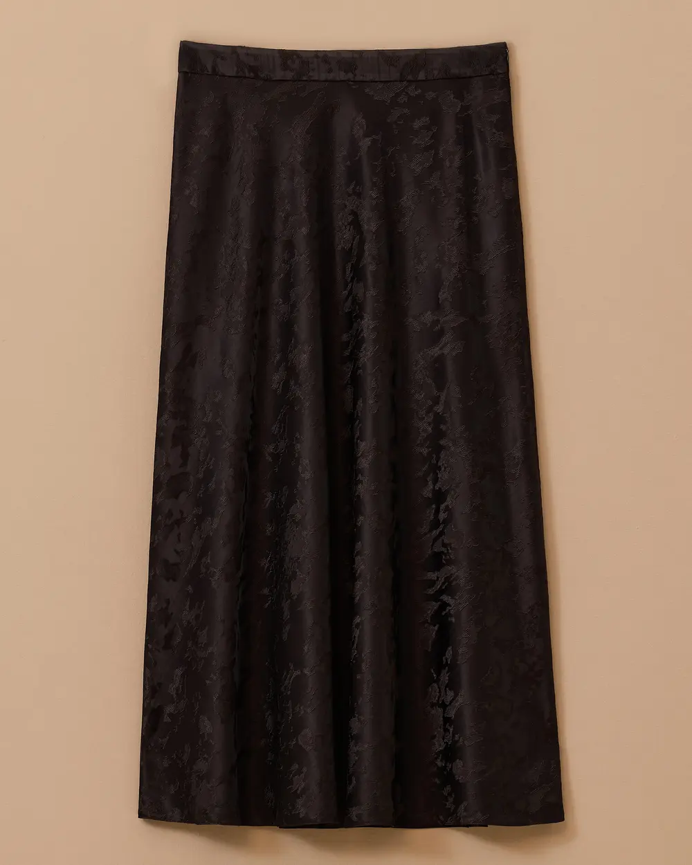 Desenli Midi Jakar Etek