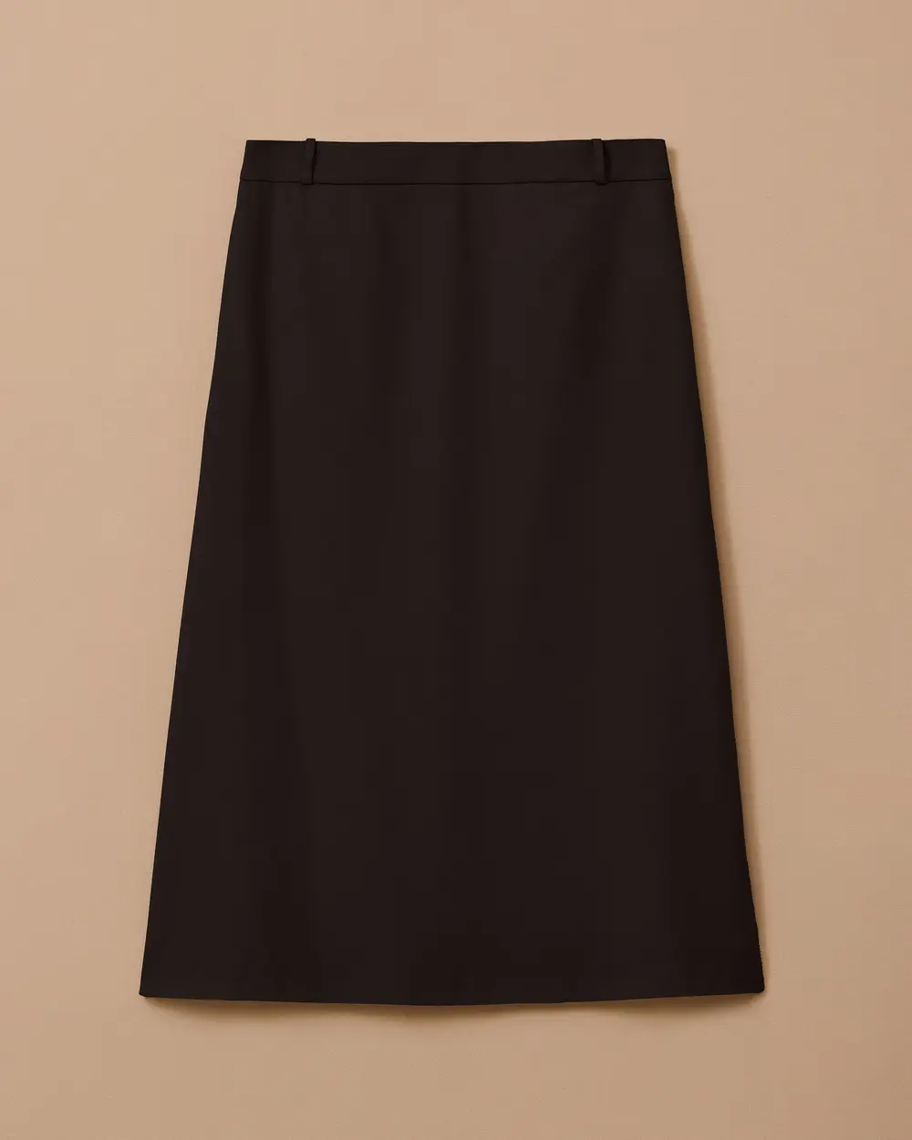 Plus Size Straight Skirt with Pockets