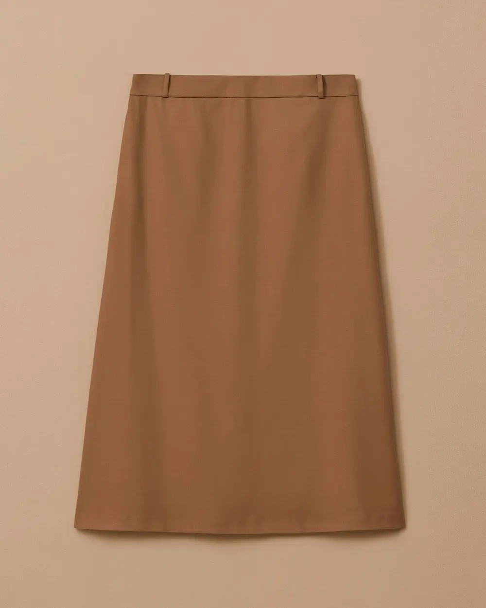 Plus Size Straight Skirt with Pockets