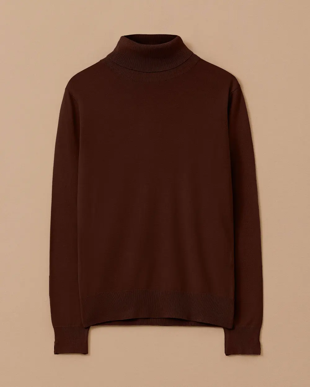 Full Turtleneck Knitted Sweater Blouse