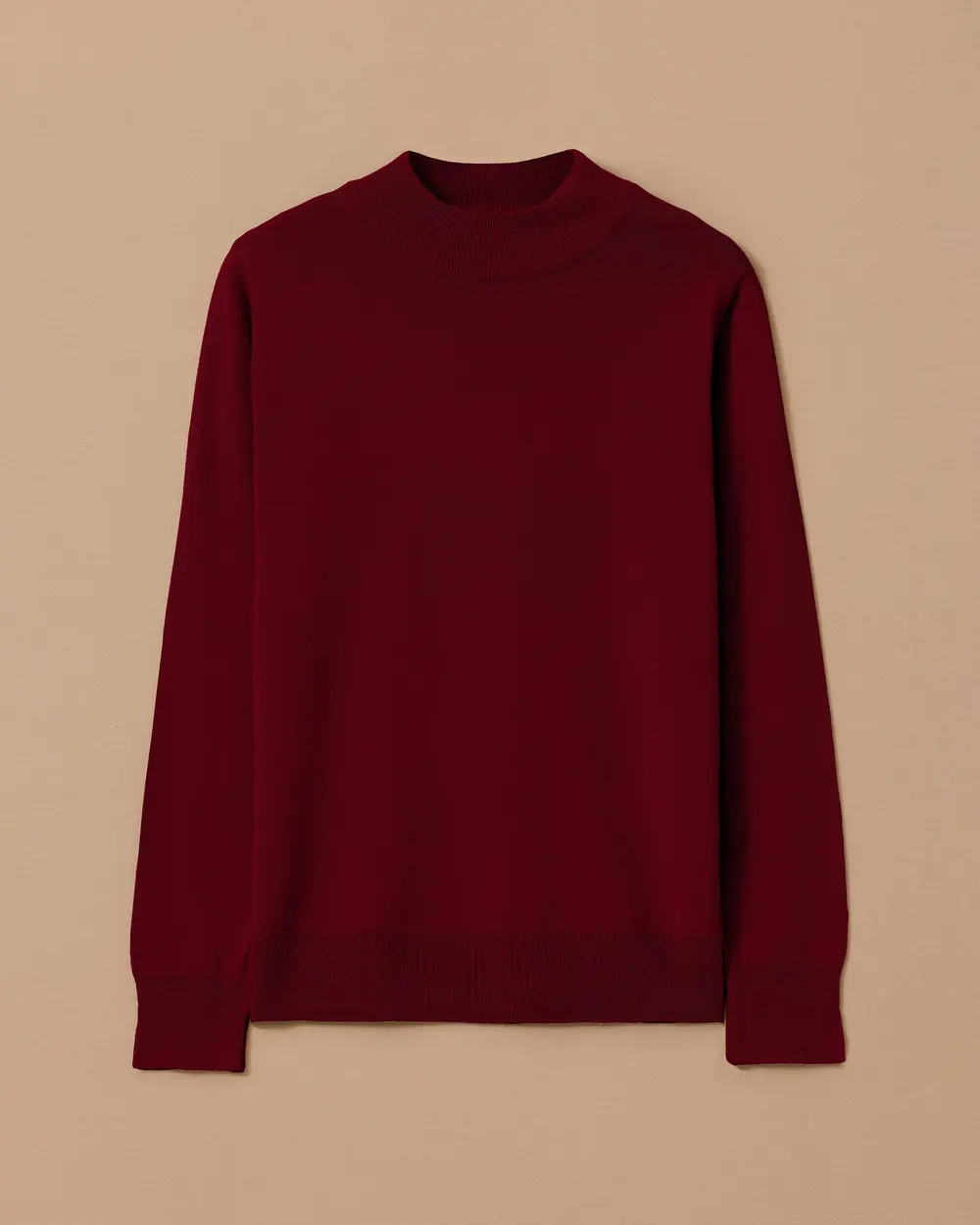 Half Turtleneck Basic Sweater Blouse