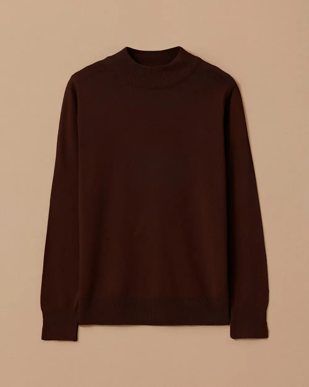 Half Turtleneck Basic Sweater Blouse