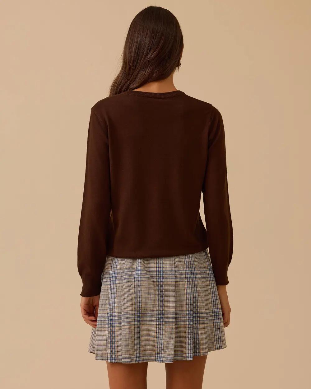 Sıfır Yaka Basic Triko Bluz