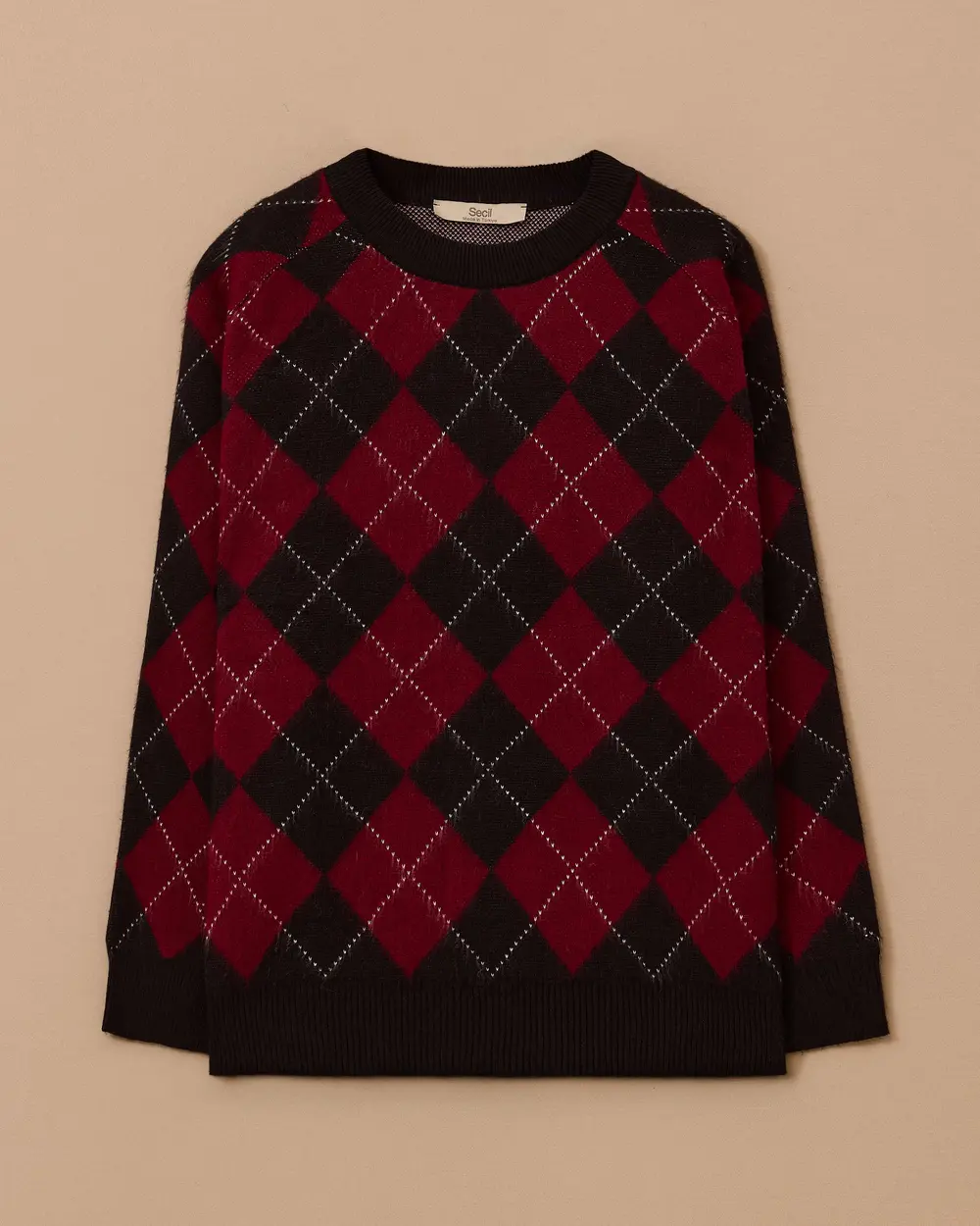 Geometric Patterned Sweater Sweater