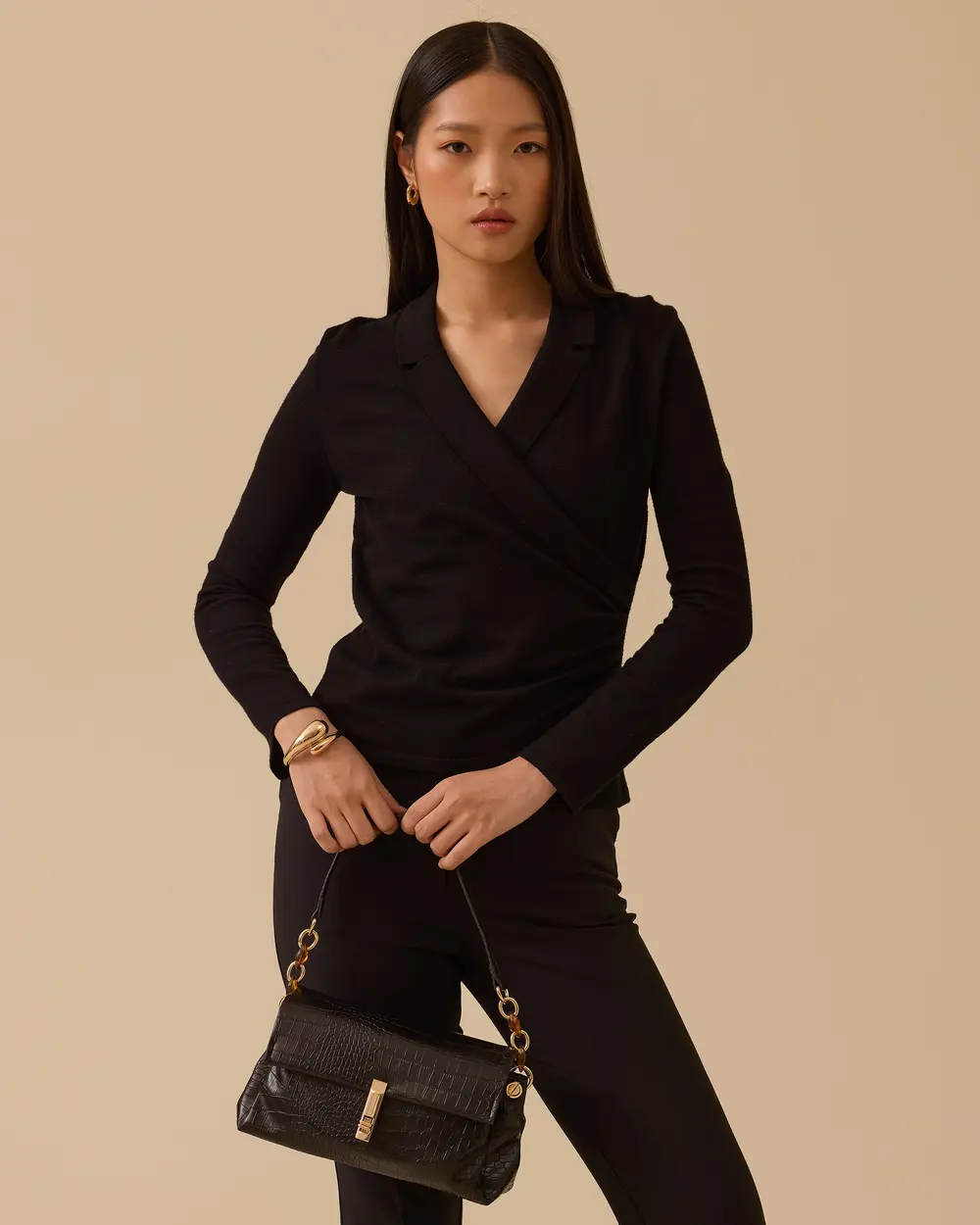 Kruvaze Drapeli Triko Bluz