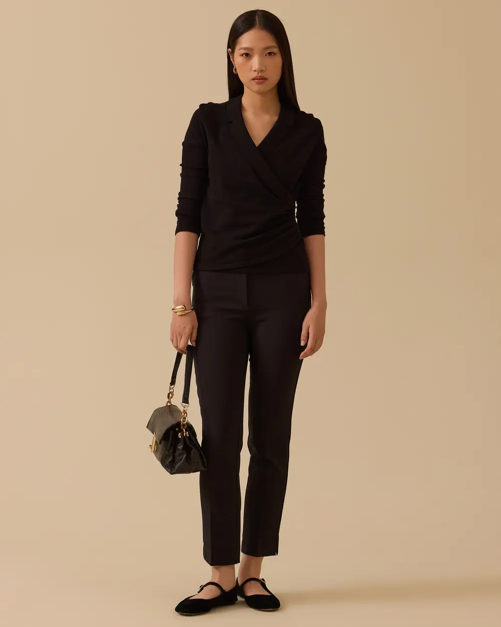 Kruvaze Drapeli Triko Bluz