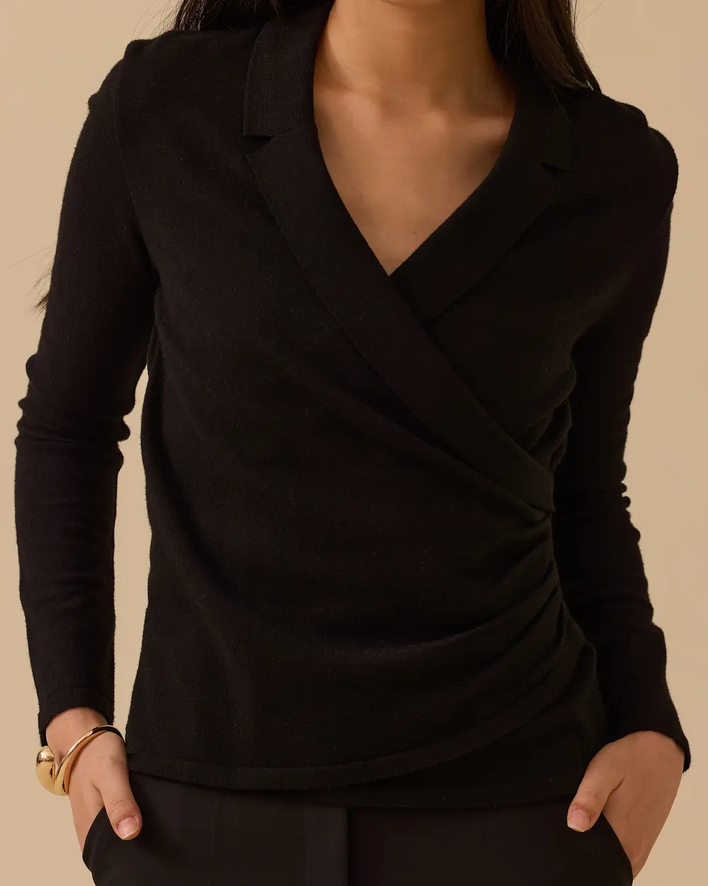 Kruvaze Drapeli Triko Bluz