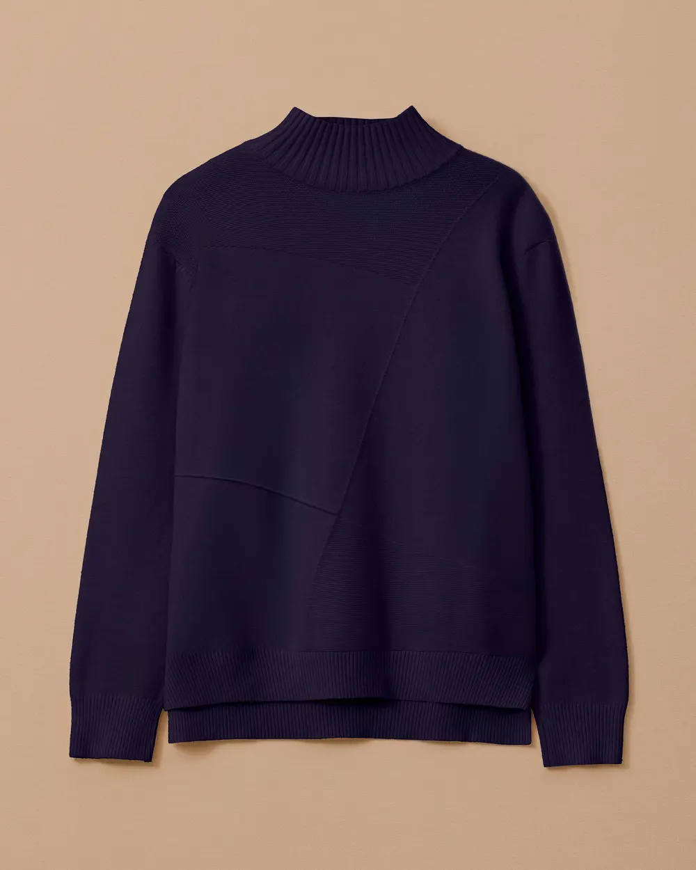 Uzun Kollu Örme Triko Kazak