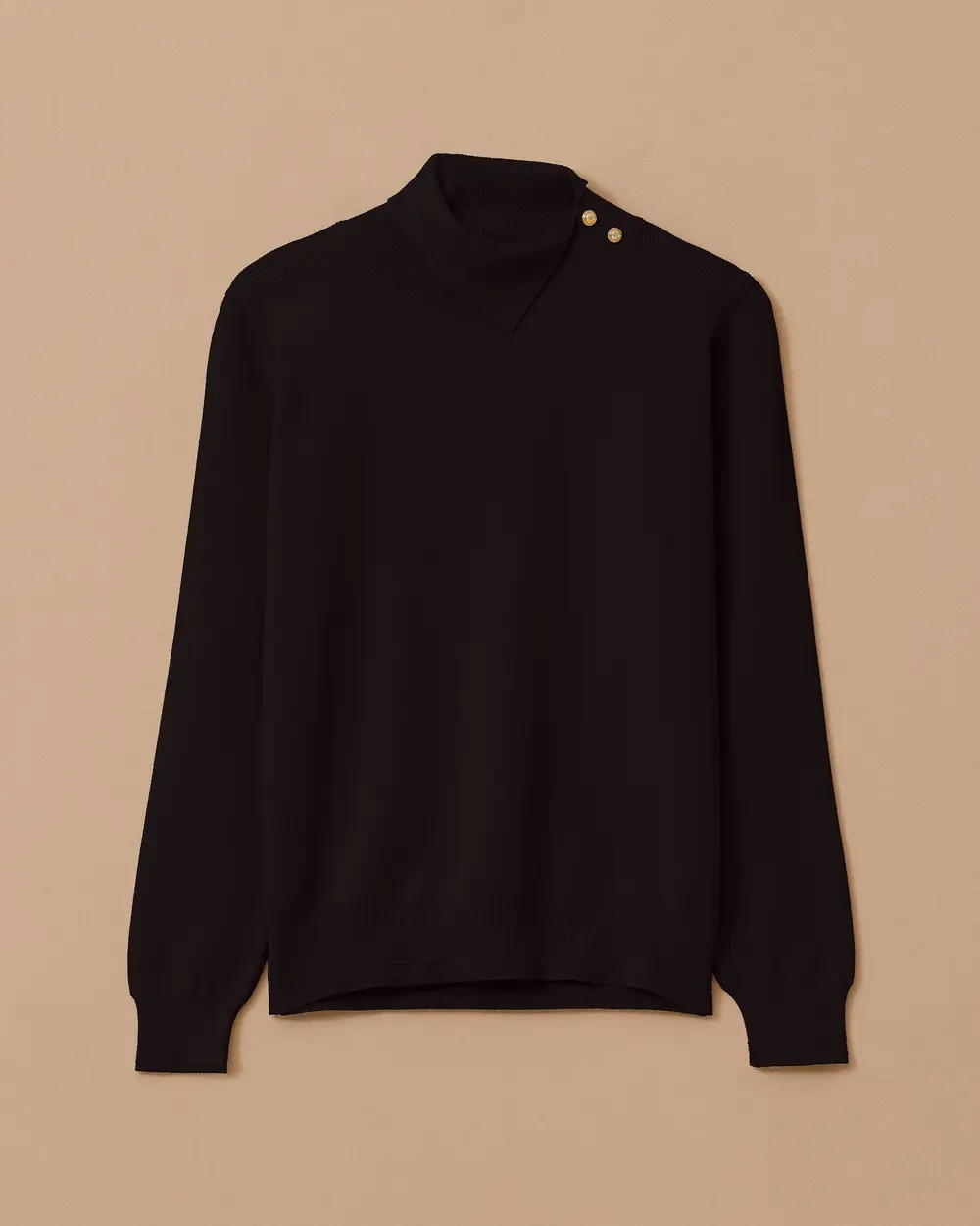 Button Detailed Sweater Sweater