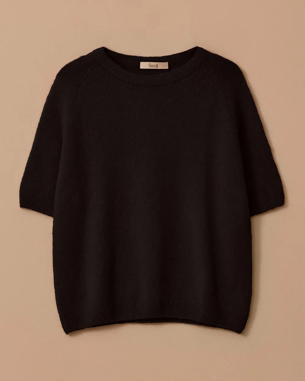 Short Sleeve Sweater Blouse