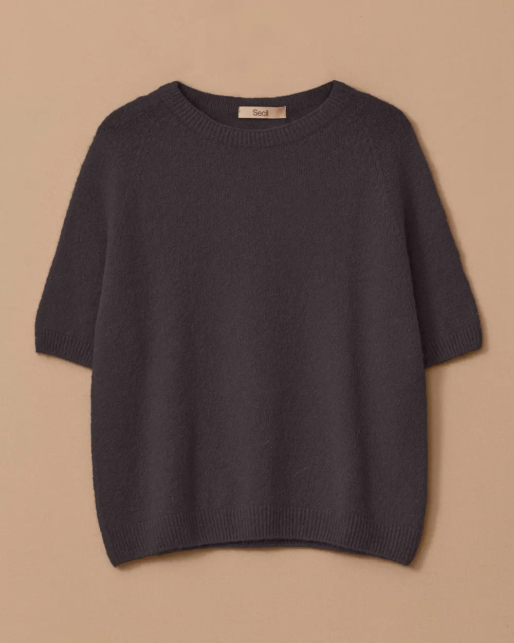 Short Sleeve Sweater Blouse