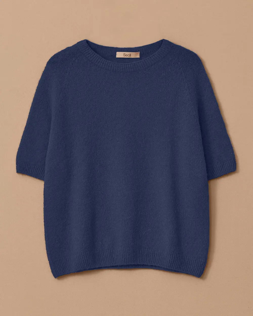 Short Sleeve Sweater Blouse