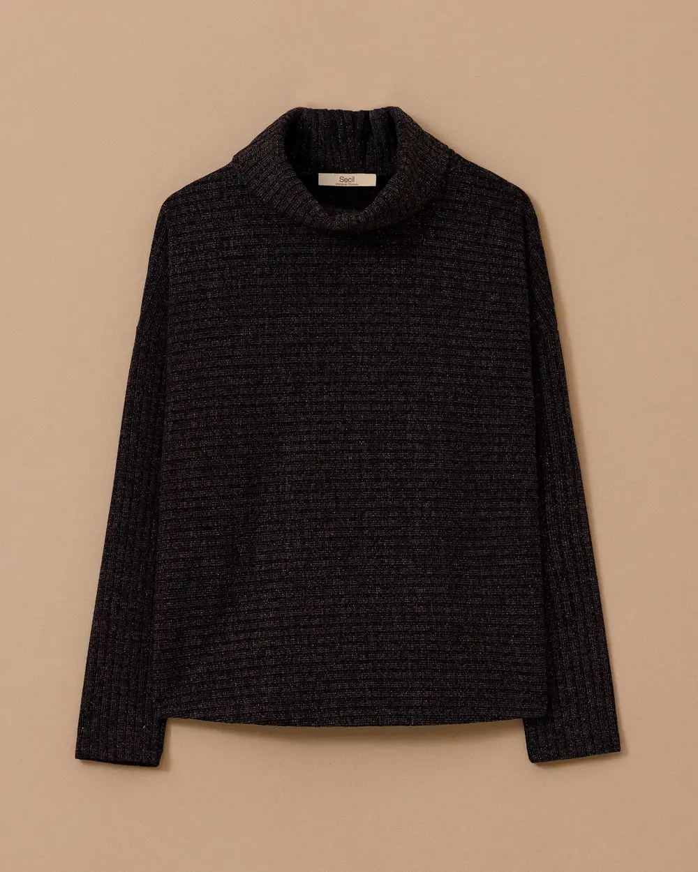 Simli Balıkçı Yaka Basic Triko