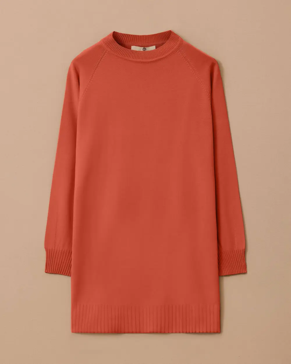 Uzun Kollu Basic Triko Tunik