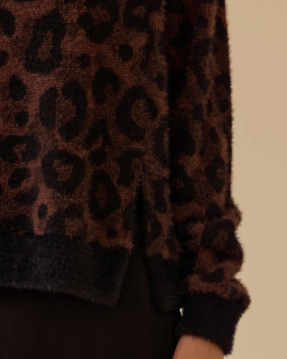 Leopard Print Sweater