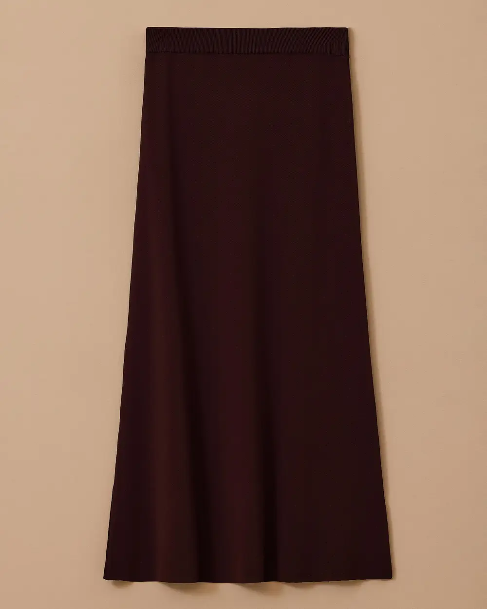 Düz Kesim Triko Etek