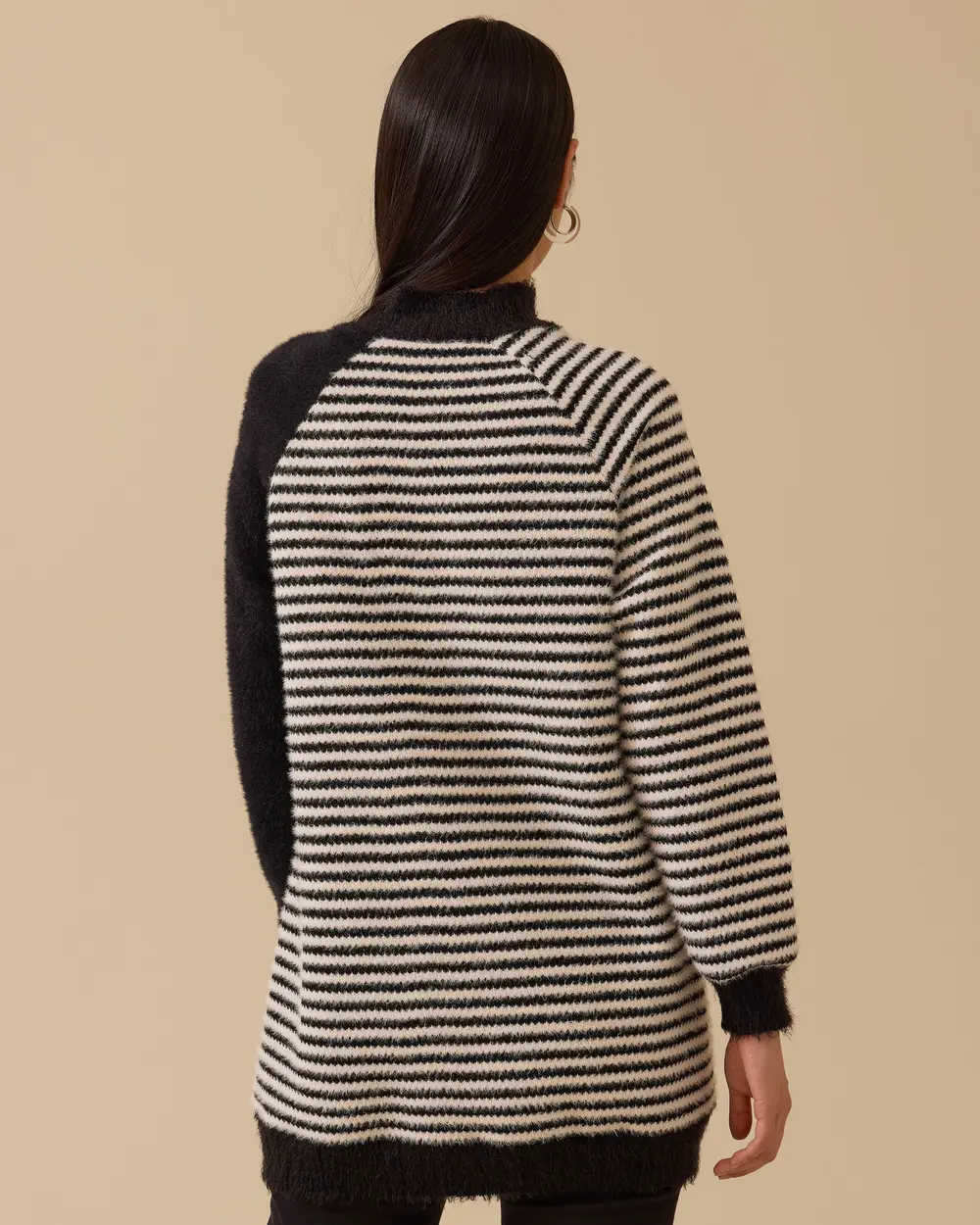 Çizgili Triko Tunik