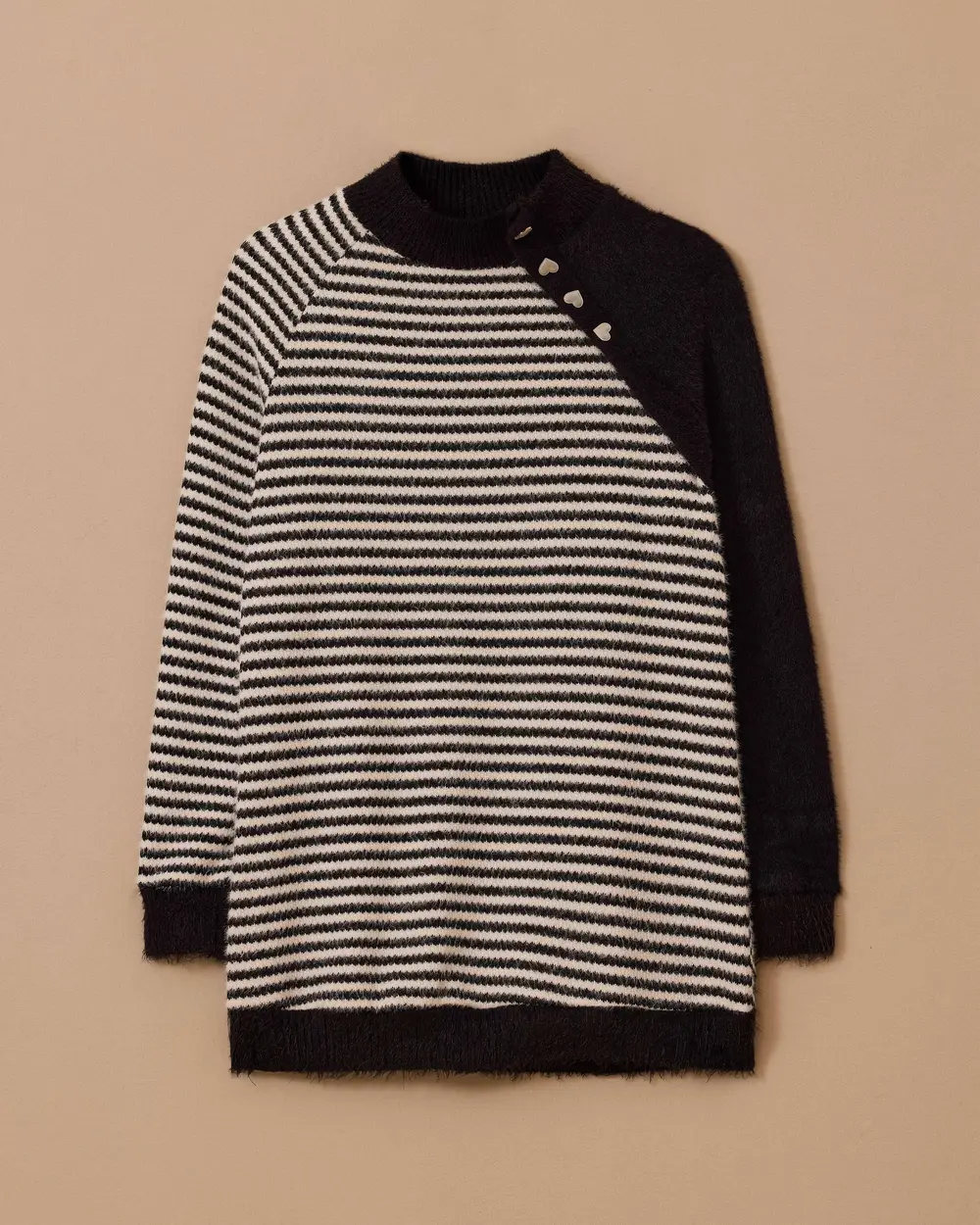 Çizgili Triko Tunik