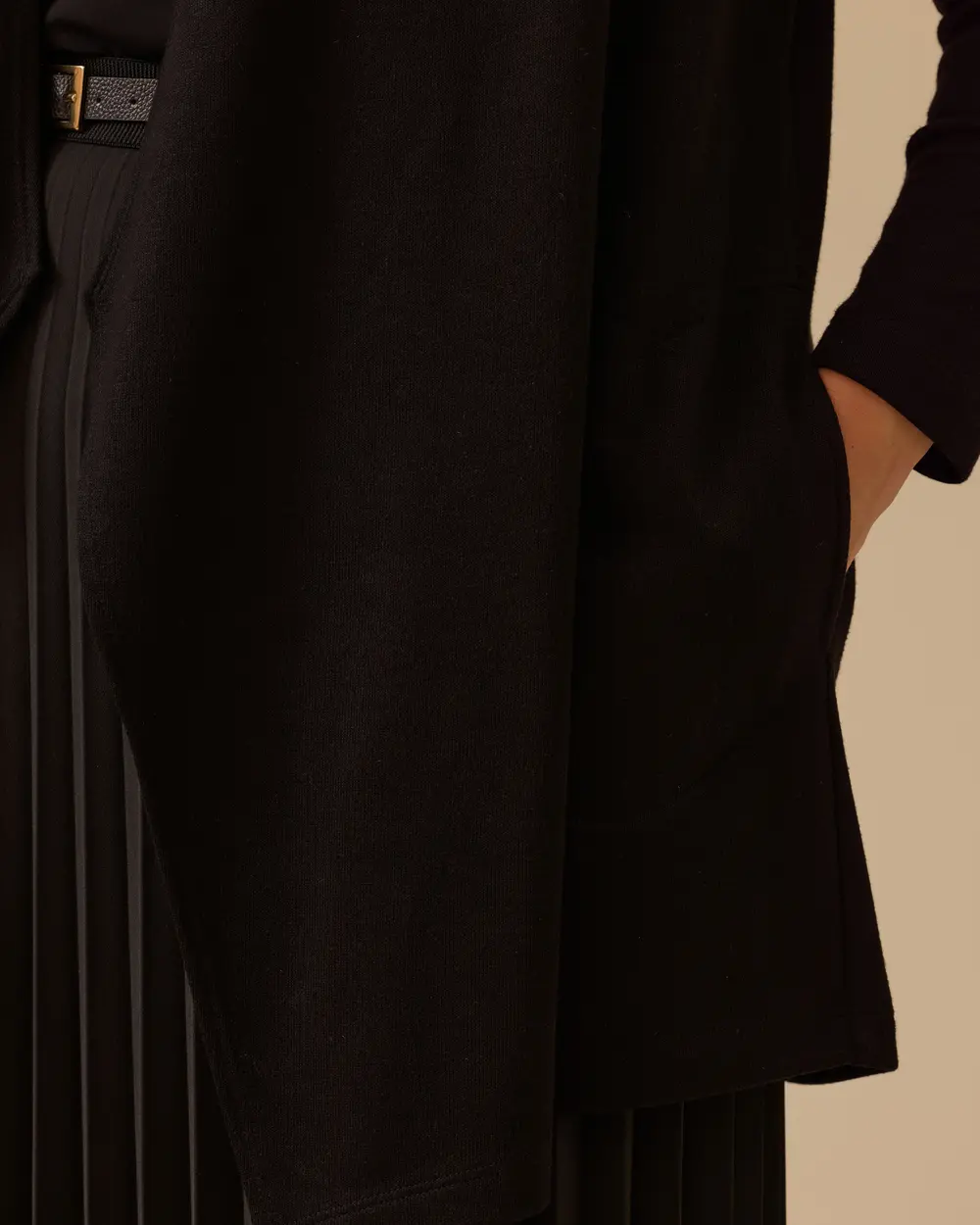 Plus Size Asymmetric Cut Sweater Cardigan