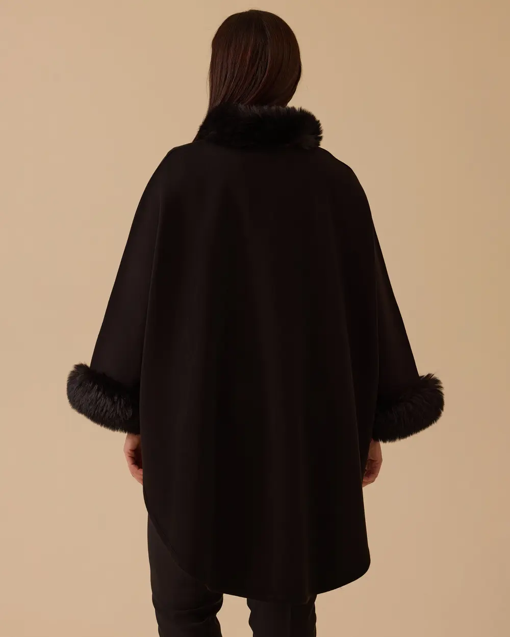 Büyük Beden Triko Panço