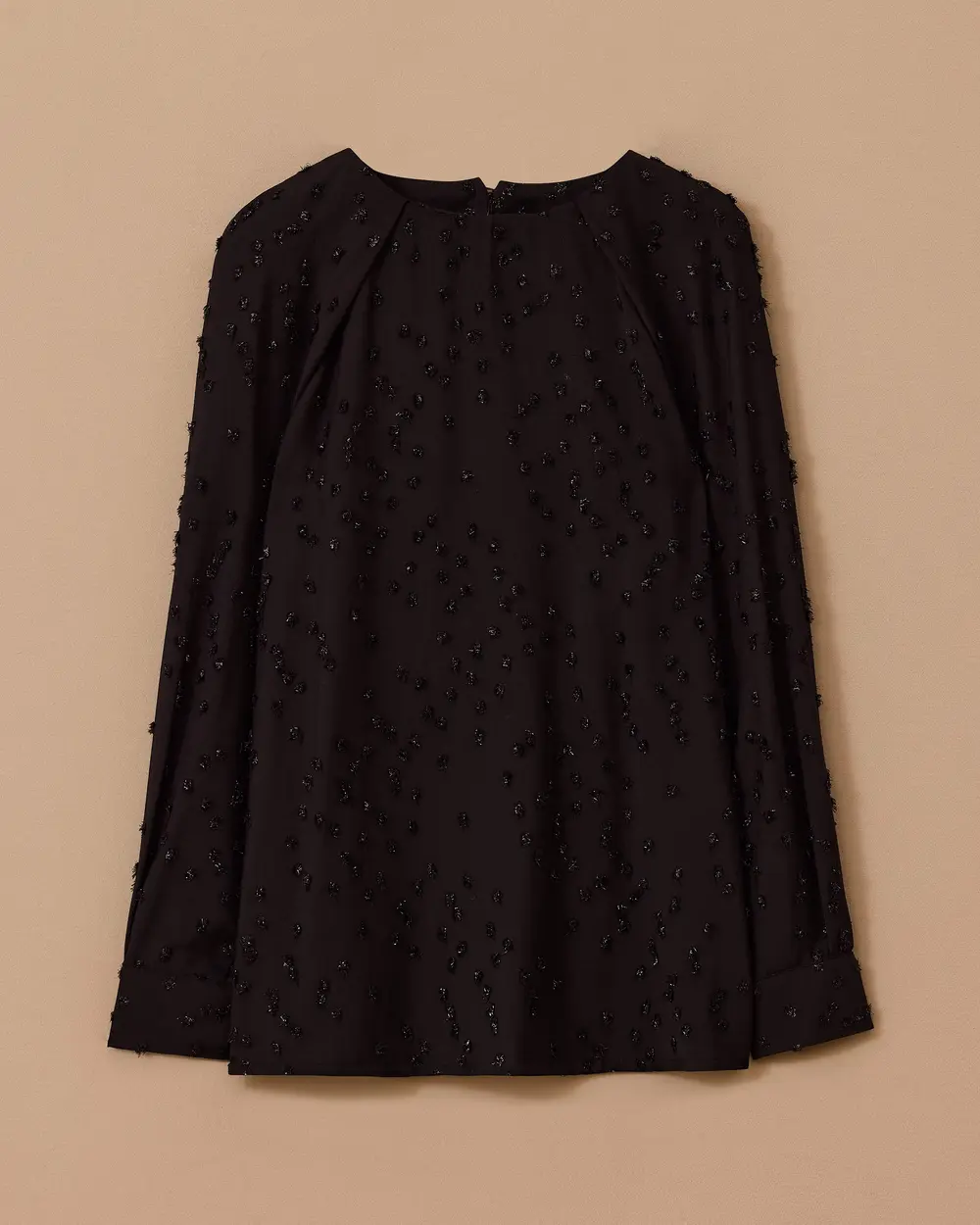 Kabartma Desenli Bluz