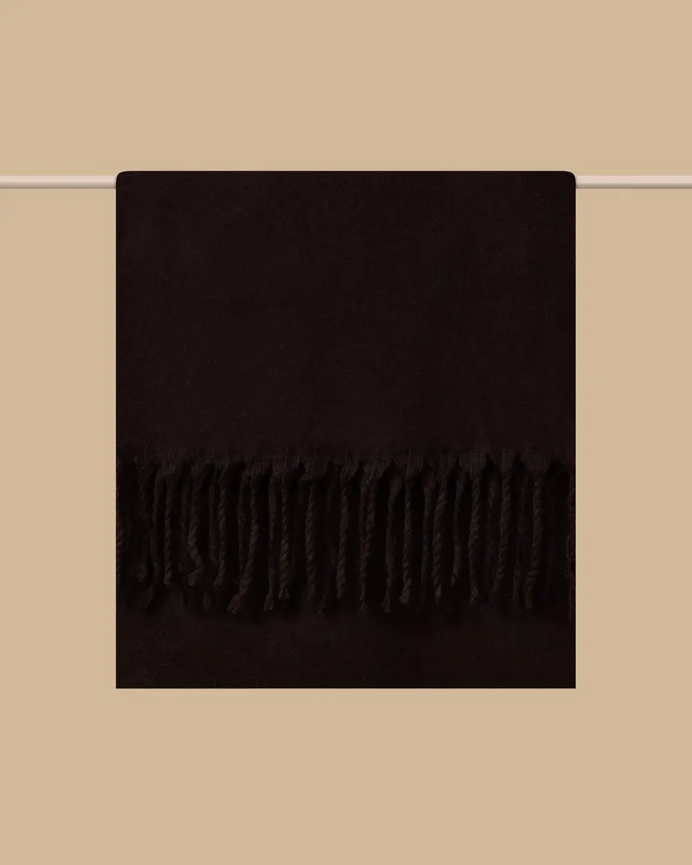 Tasseled Thick Shawl