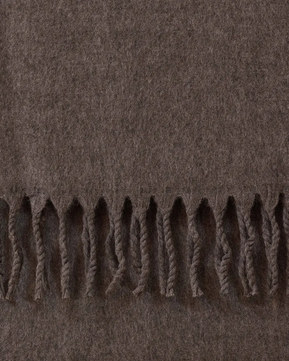 Püsküllü Kalın Şal