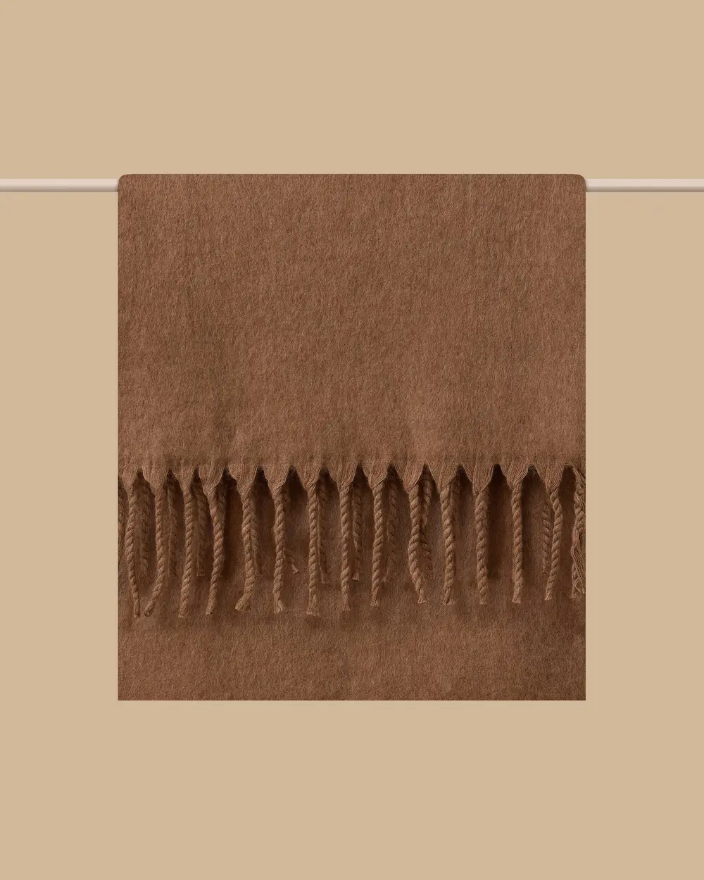 Tasseled Thick Shawl