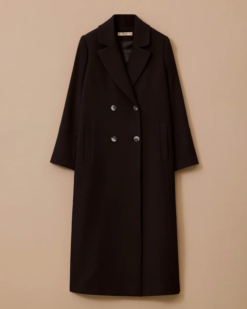 Double-breasted Long Classic Coat