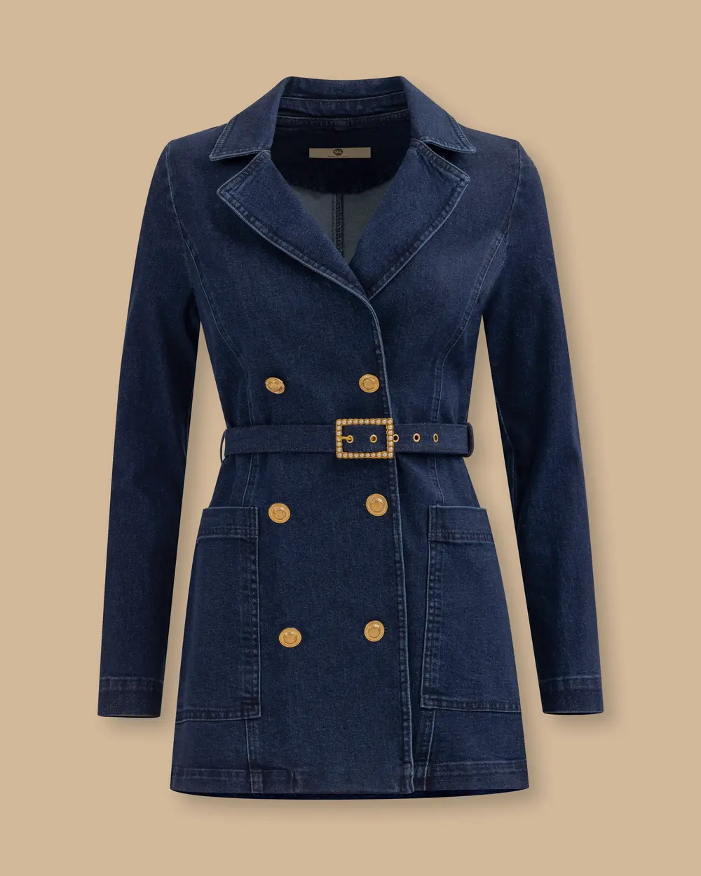 Cepli Kemerli Jean Ceket