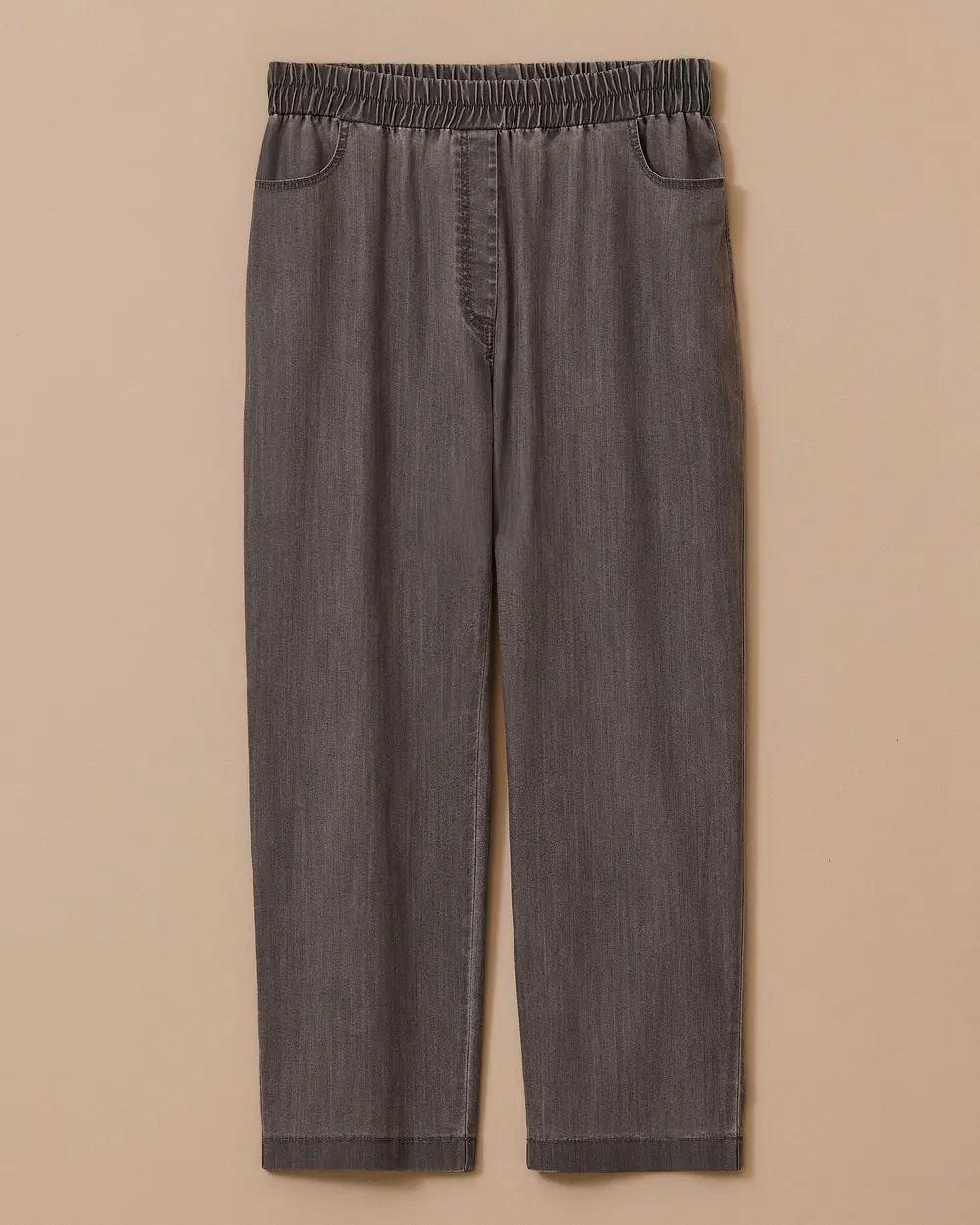 Büyük Beden Elastik Bel Cepli Jean Pantolon