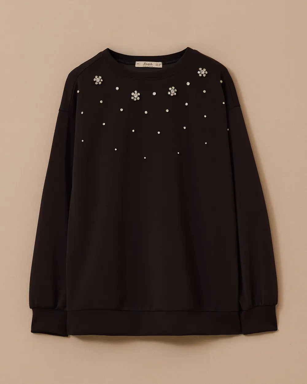 Round Neck Stone Sweatshirt