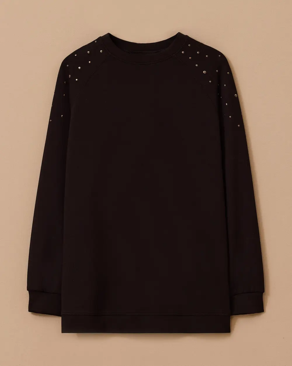 Omuz Detaylı Oversize Sweatshirt