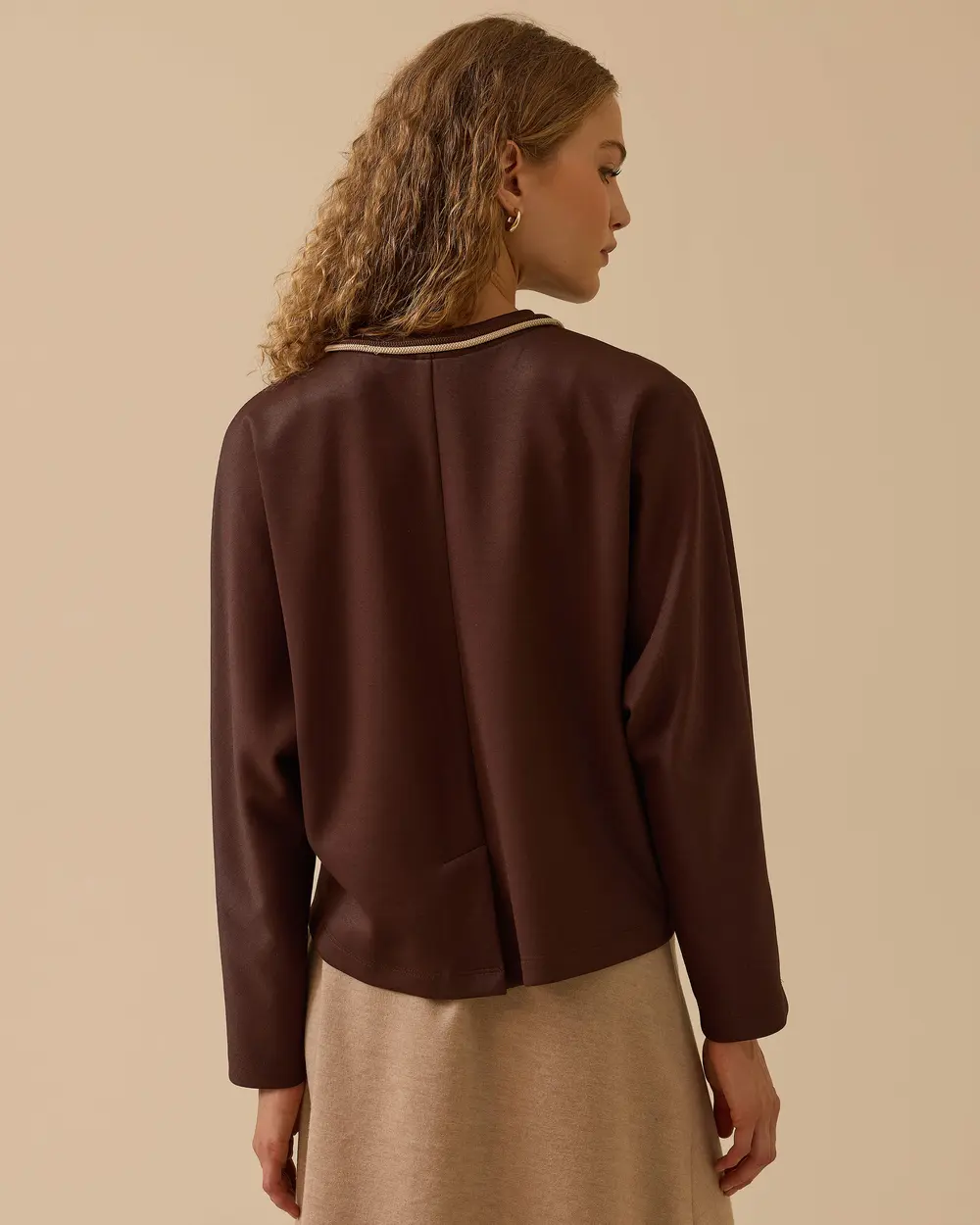 Bağlama Aksesuarlı Sweatshirt