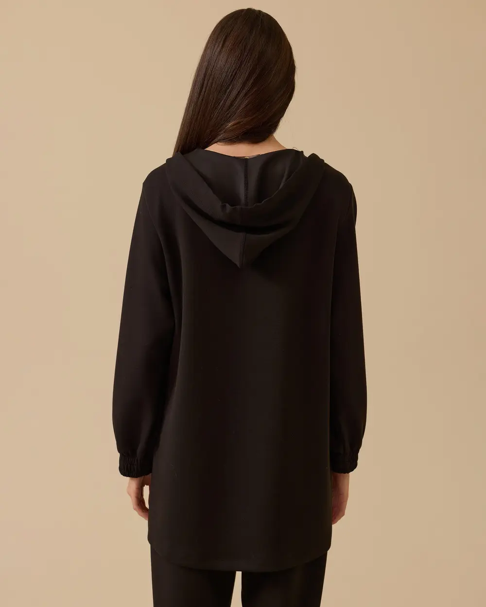 Taş Detaylı Kapüşonlu Sweatshirt