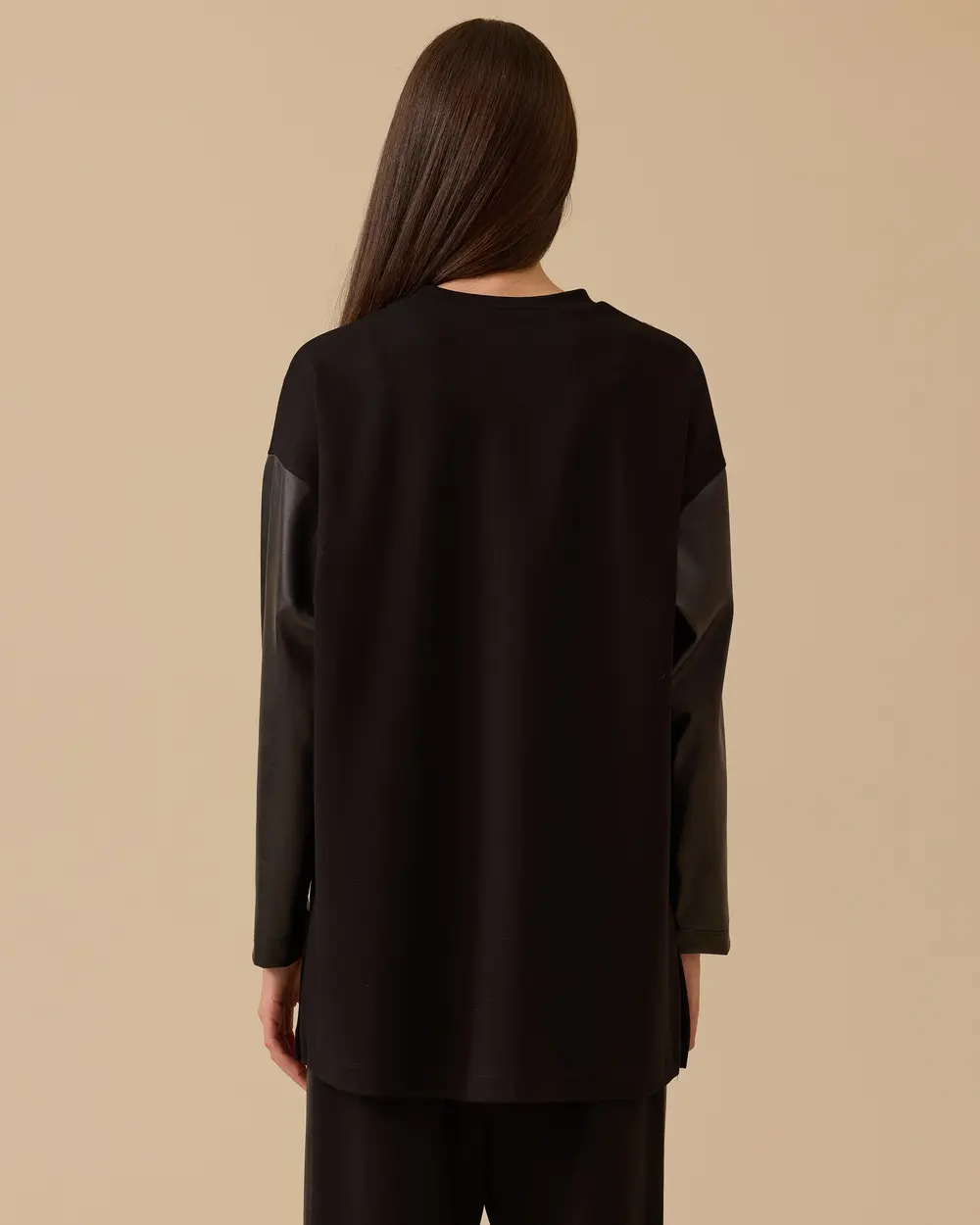 Omuz Nakışlı Sweatshirt